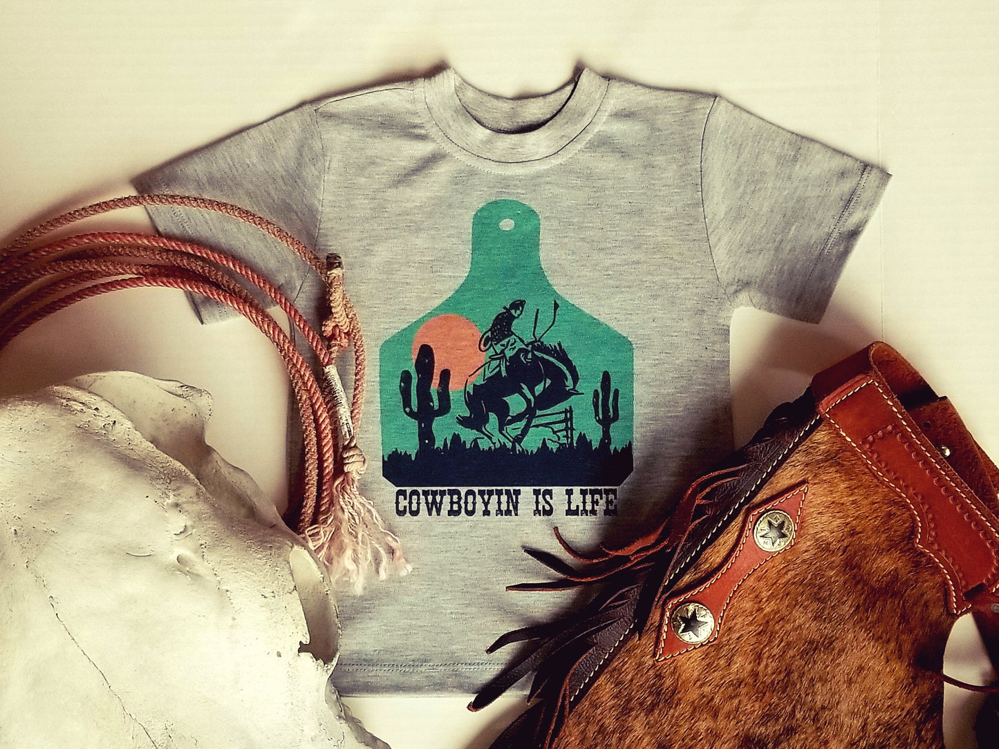 Cowboyin' Is Life - Toddler Tee (6pcs)
