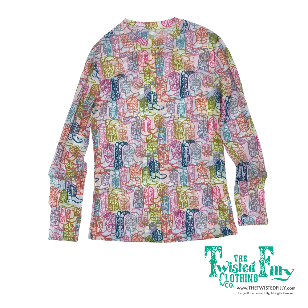 All Over Boot - Youth LS Mesh Top (6pcs)