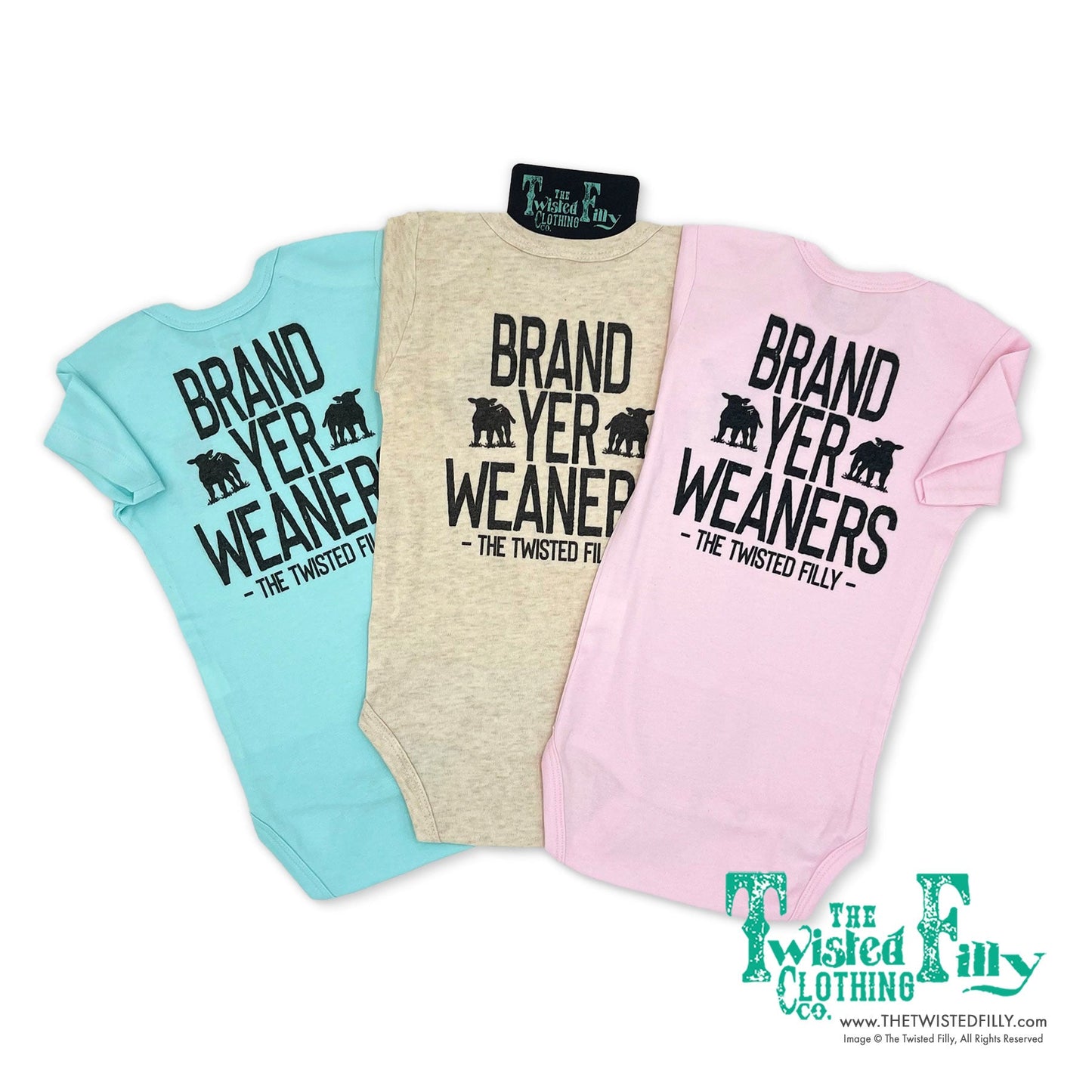Brand Yer Weaners - Infant One Piece