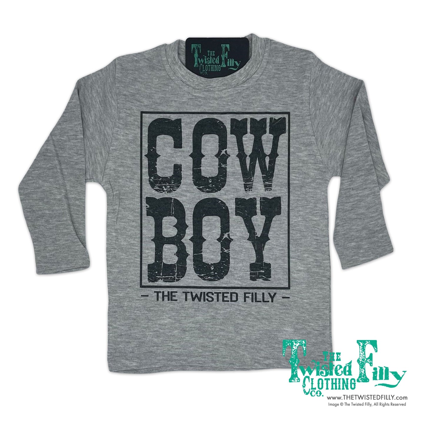 Cow Boy - L/S Toddler Tee (6pcs)