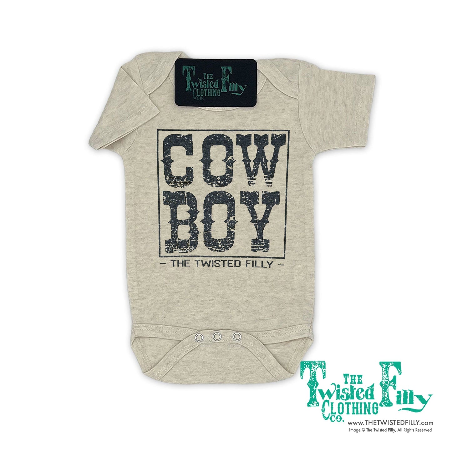 Cow Boy - Infant One Piece (6pcs)
