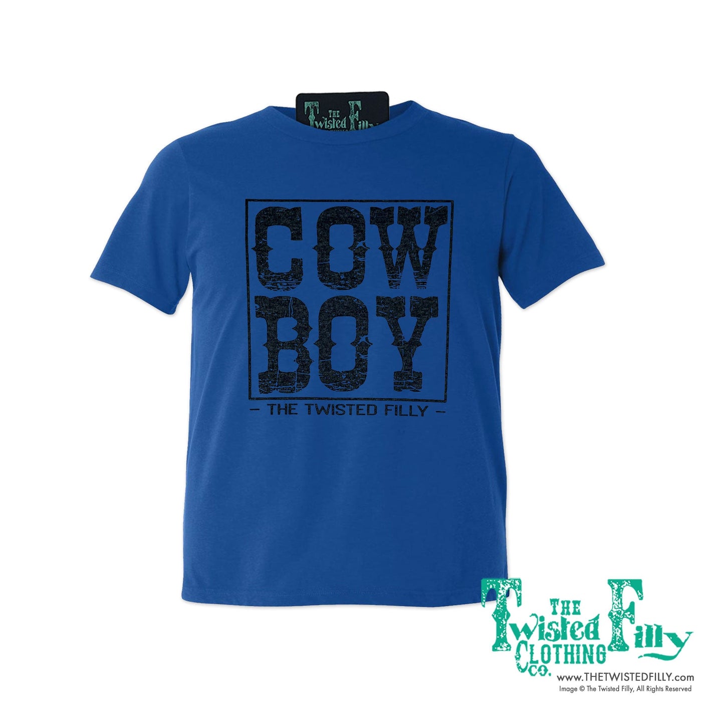 Cow Boy - Adult Unisex Crew Neck Tee
