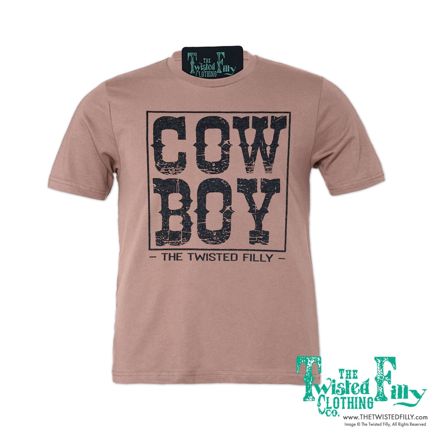 Cow Boy - Adult Unisex Crew Neck Tee