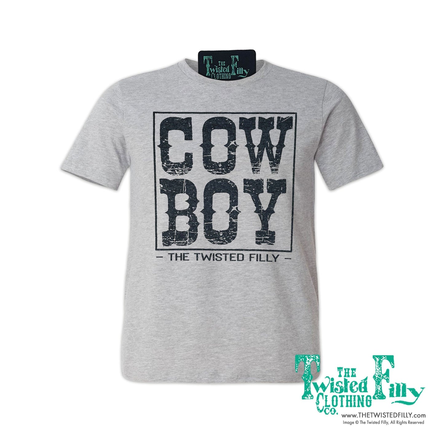 Cow Boy - Adult Unisex Crew Neck Tee