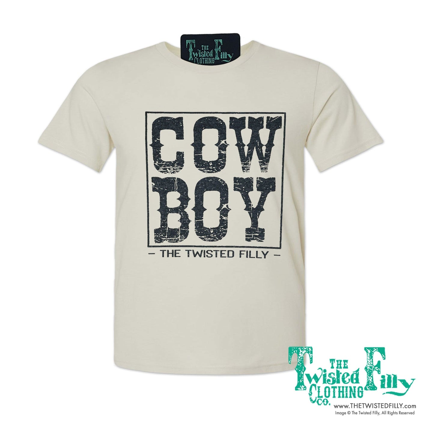 Cow Boy - Adult Unisex Crew Neck Tee