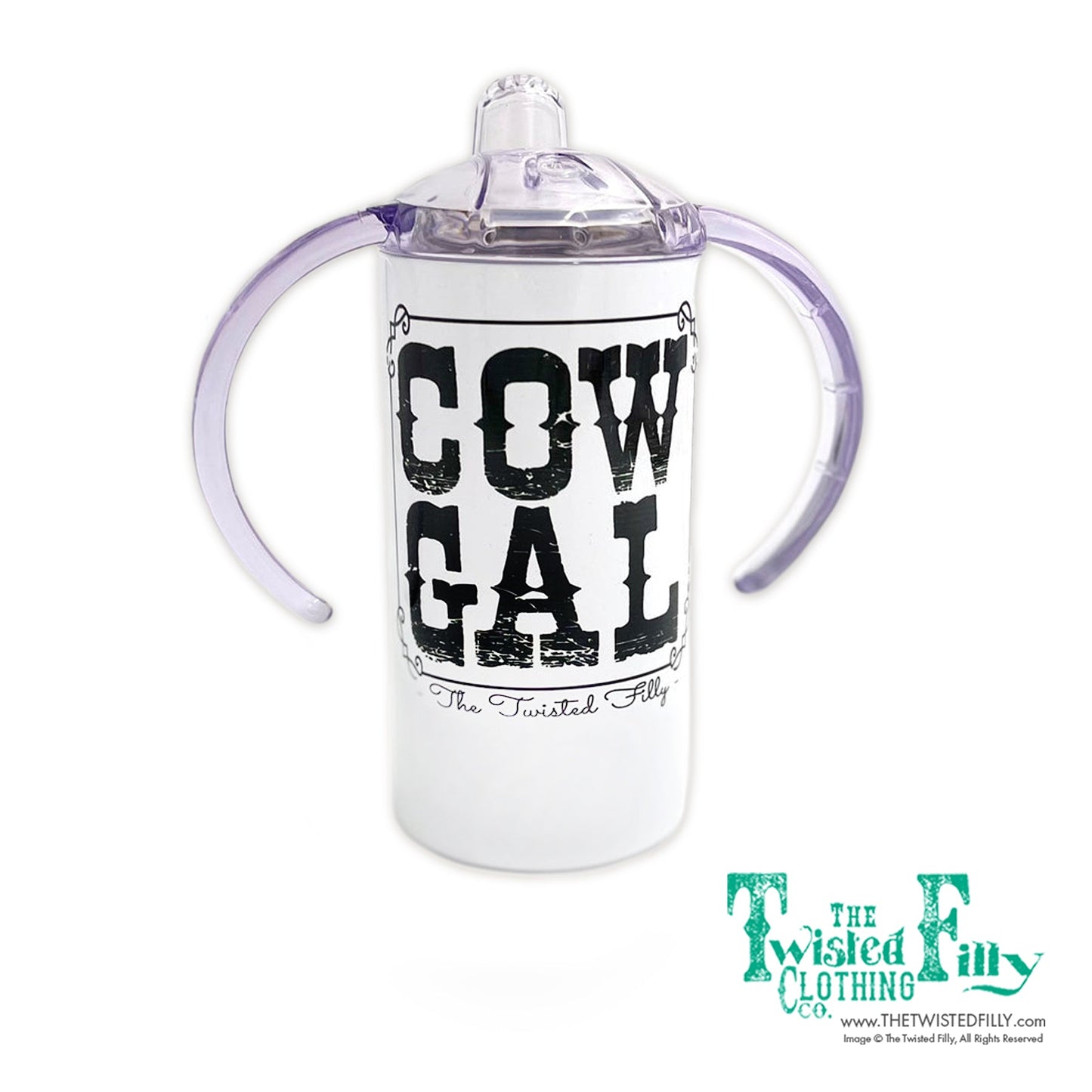 Cow Gal Sippy (2pcs)