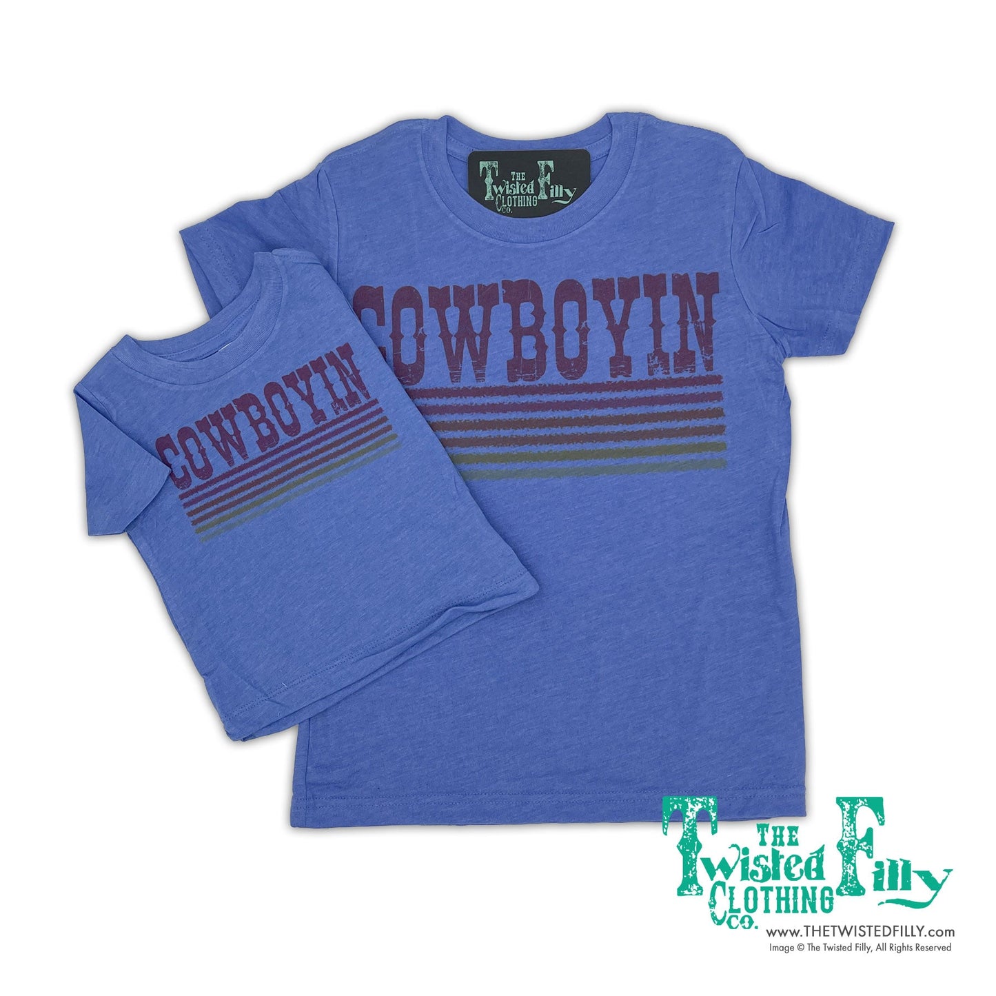 Retro Cowboyin - Youth Tee (6 Pcs)