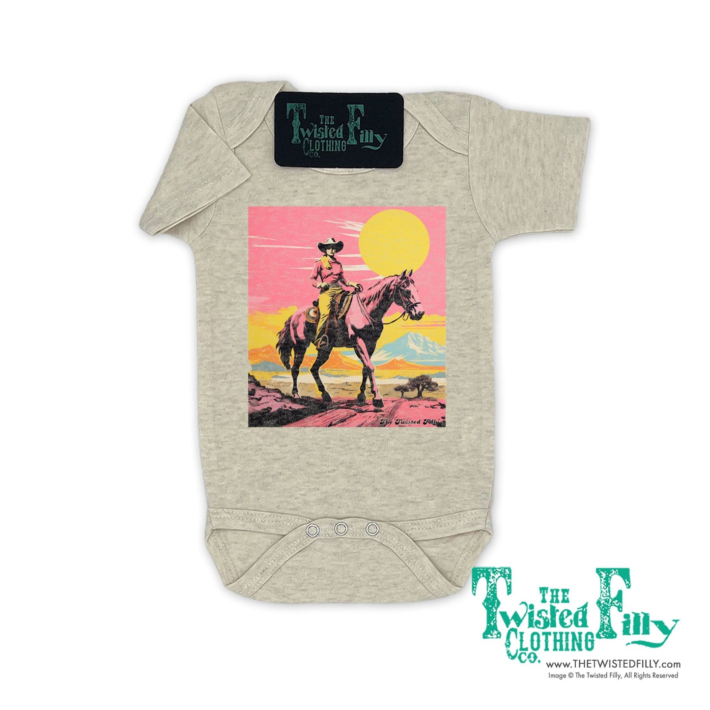 Desert Cowgirl - Infant One Piece (6pcs)