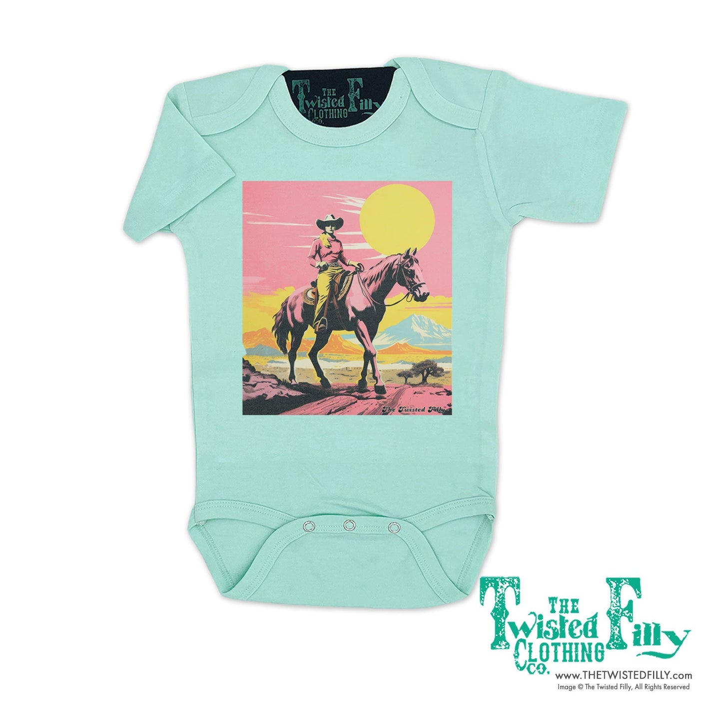 Desert Cowgirl - Infant One Piece (6pcs)