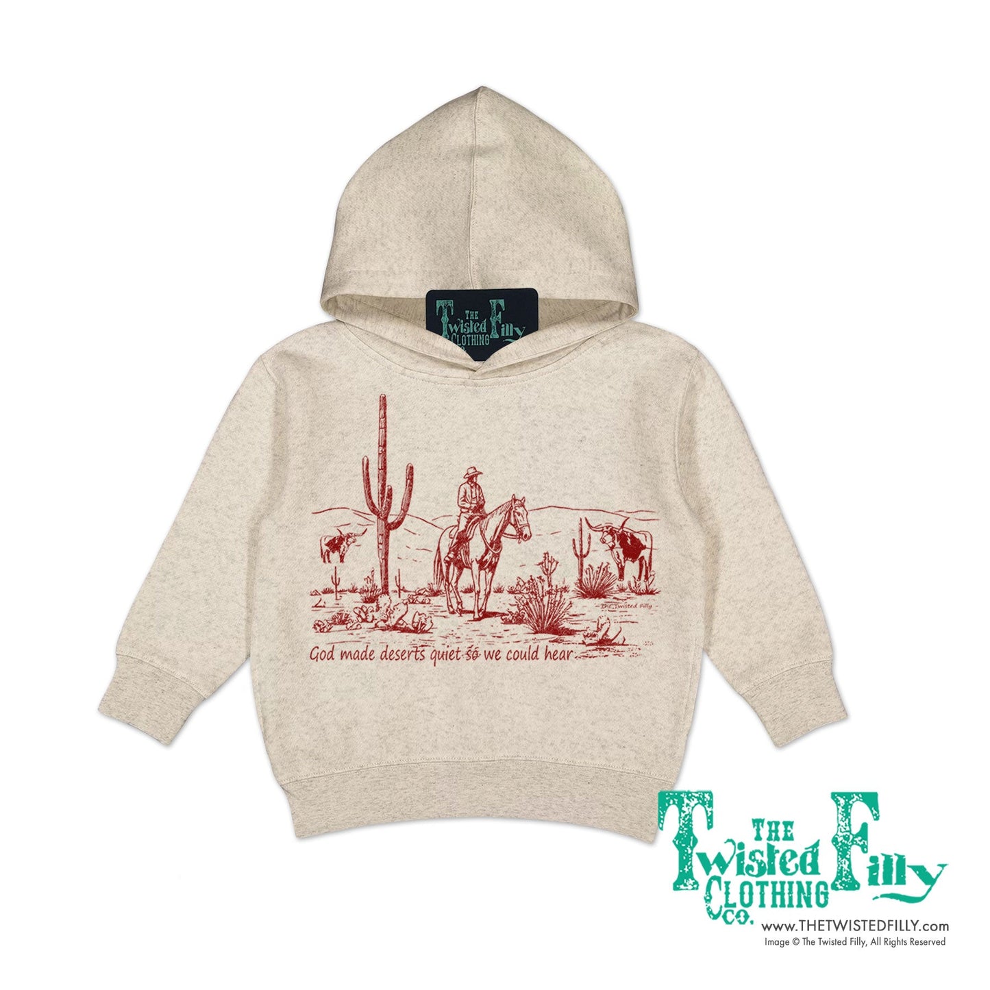 God Made Deserts - Toddler Hoodie (6 Pcs)