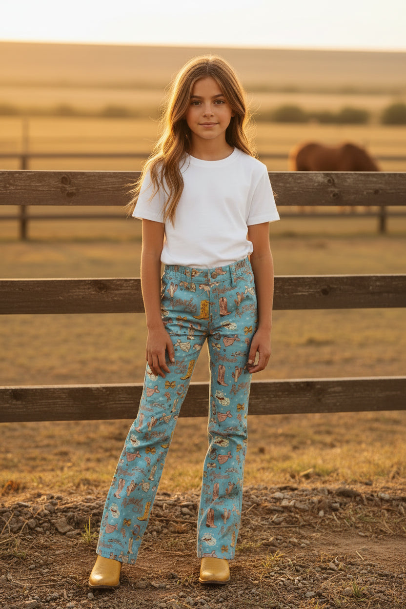 Blue Yee Haw - Toddler Jean (4pcs)