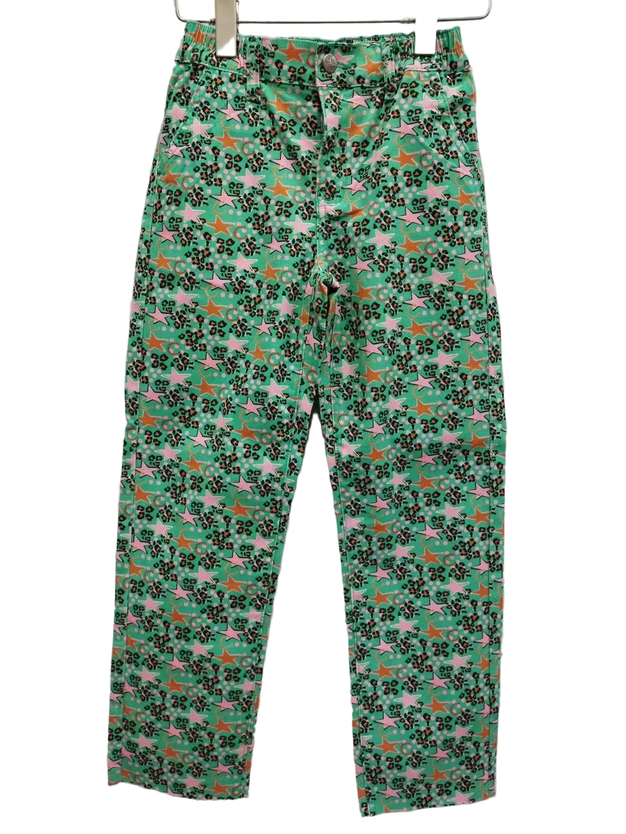Turquoise Cheetah Star - Youth Jean (6pcs)