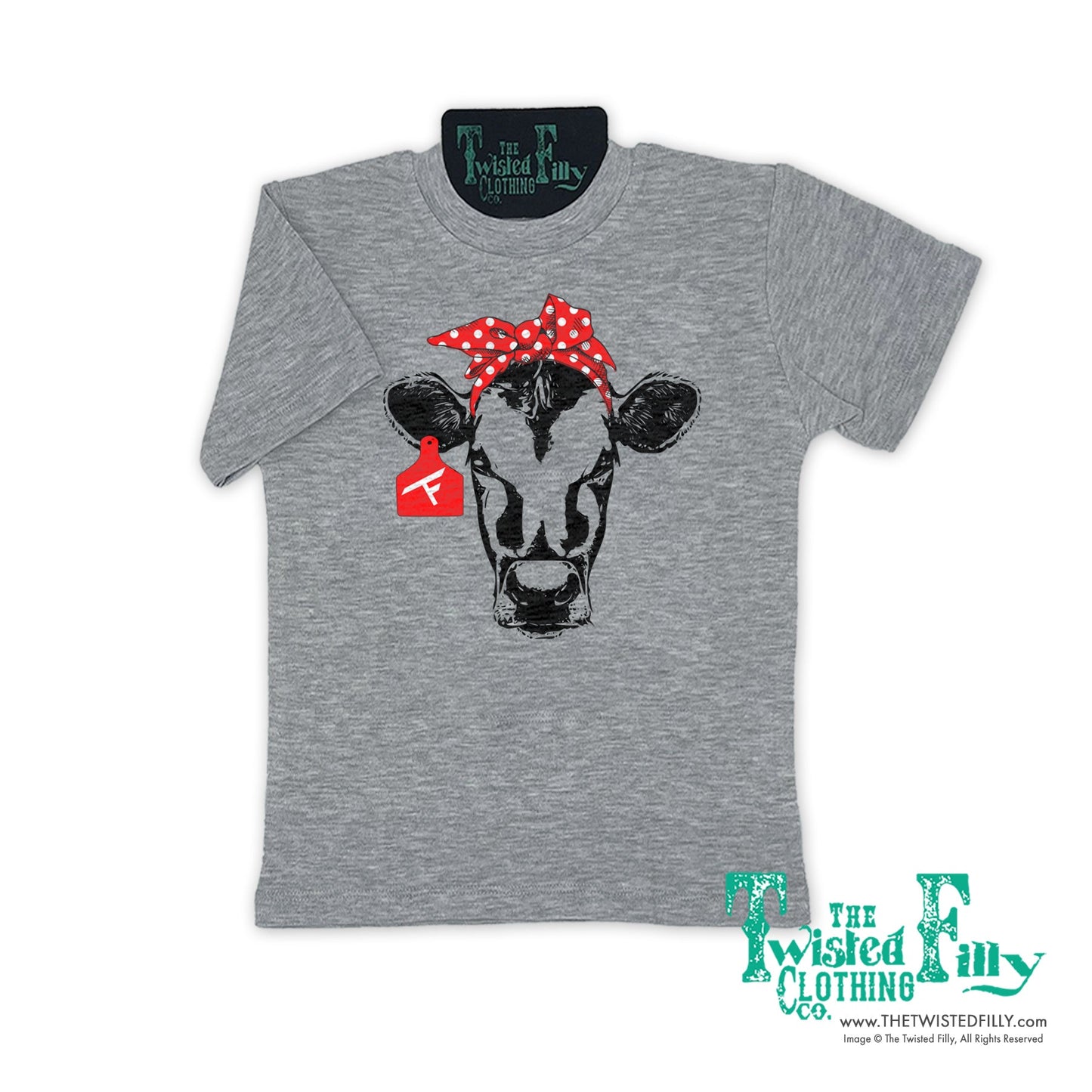 Red Bandana Calf - Toddler Tee (6pcs)