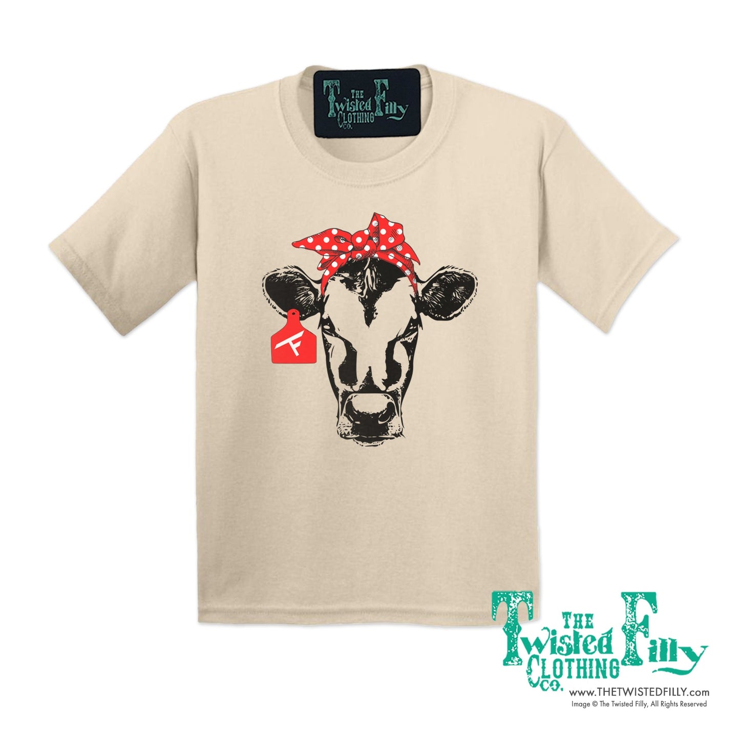 Red Bandana Calf - Toddler Tee (6pcs)