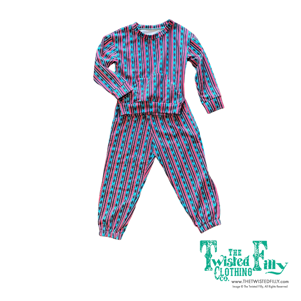 Vintage Pink Aztec - Youth Sweatsuit (6pcs)