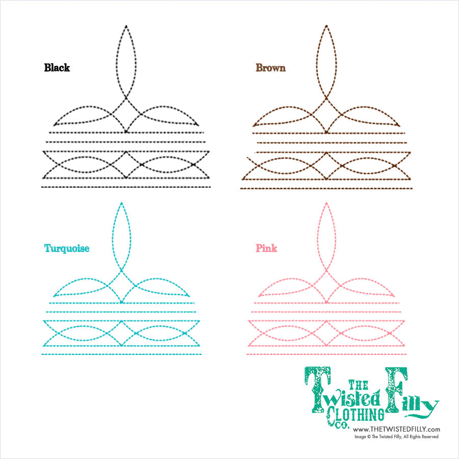 Boot Stitch - Toddler Tee (6pcs)