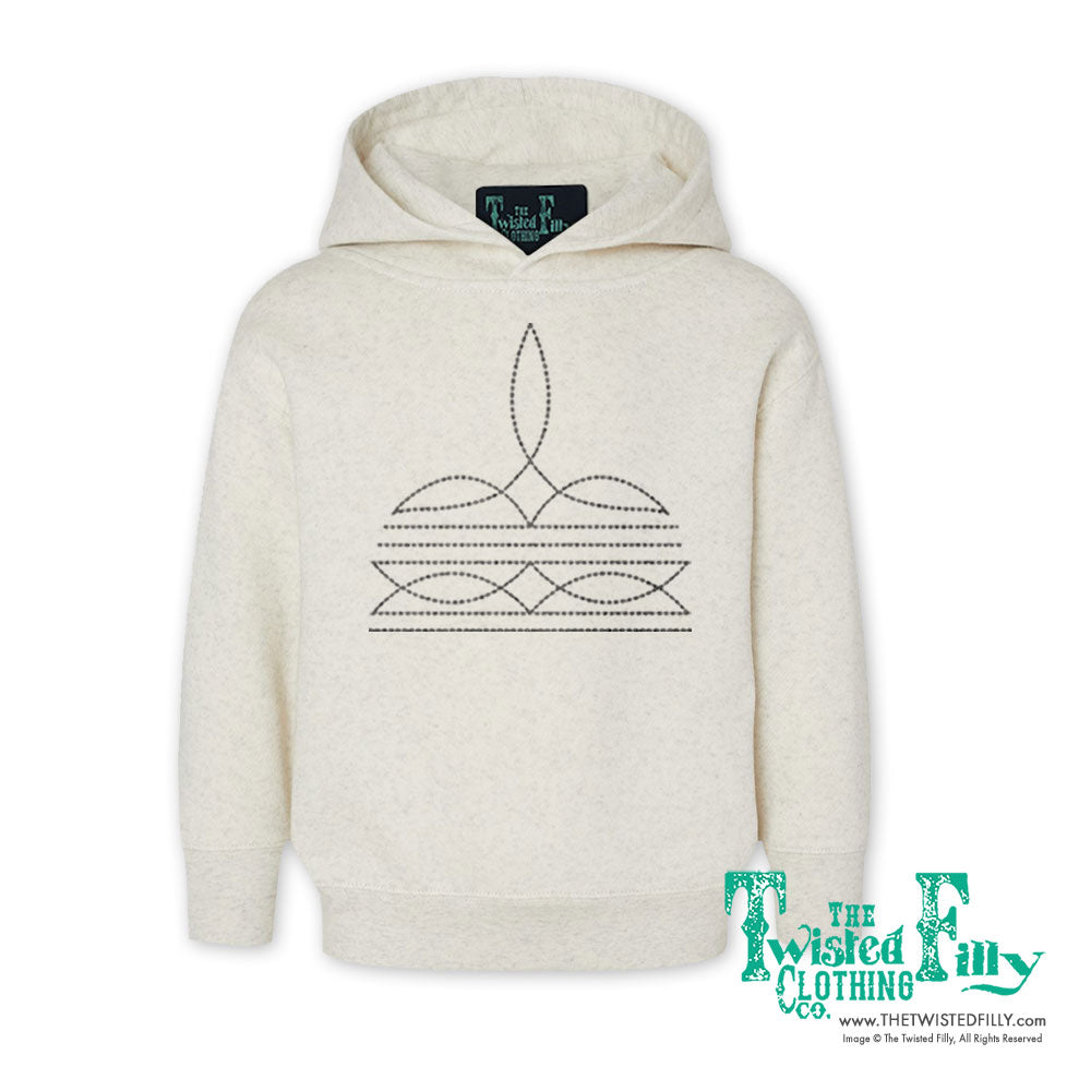 Boot Stitch - Toddler Hoodie (6pcs)
