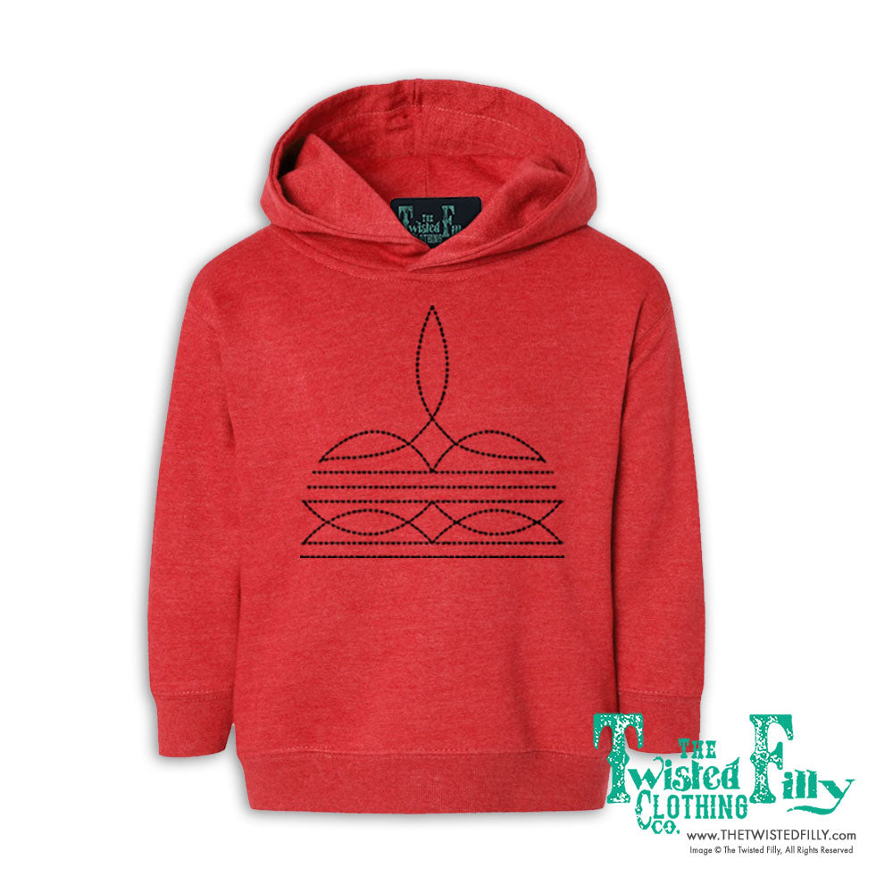 Boot Stitch - Toddler Hoodie (6pcs)
