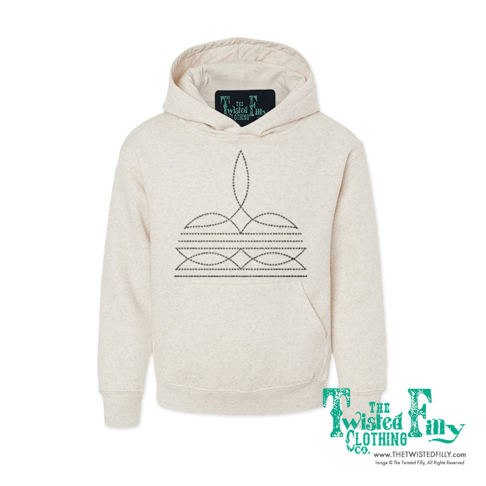 Boot Stitch - Youth Hoodie (7pcs)