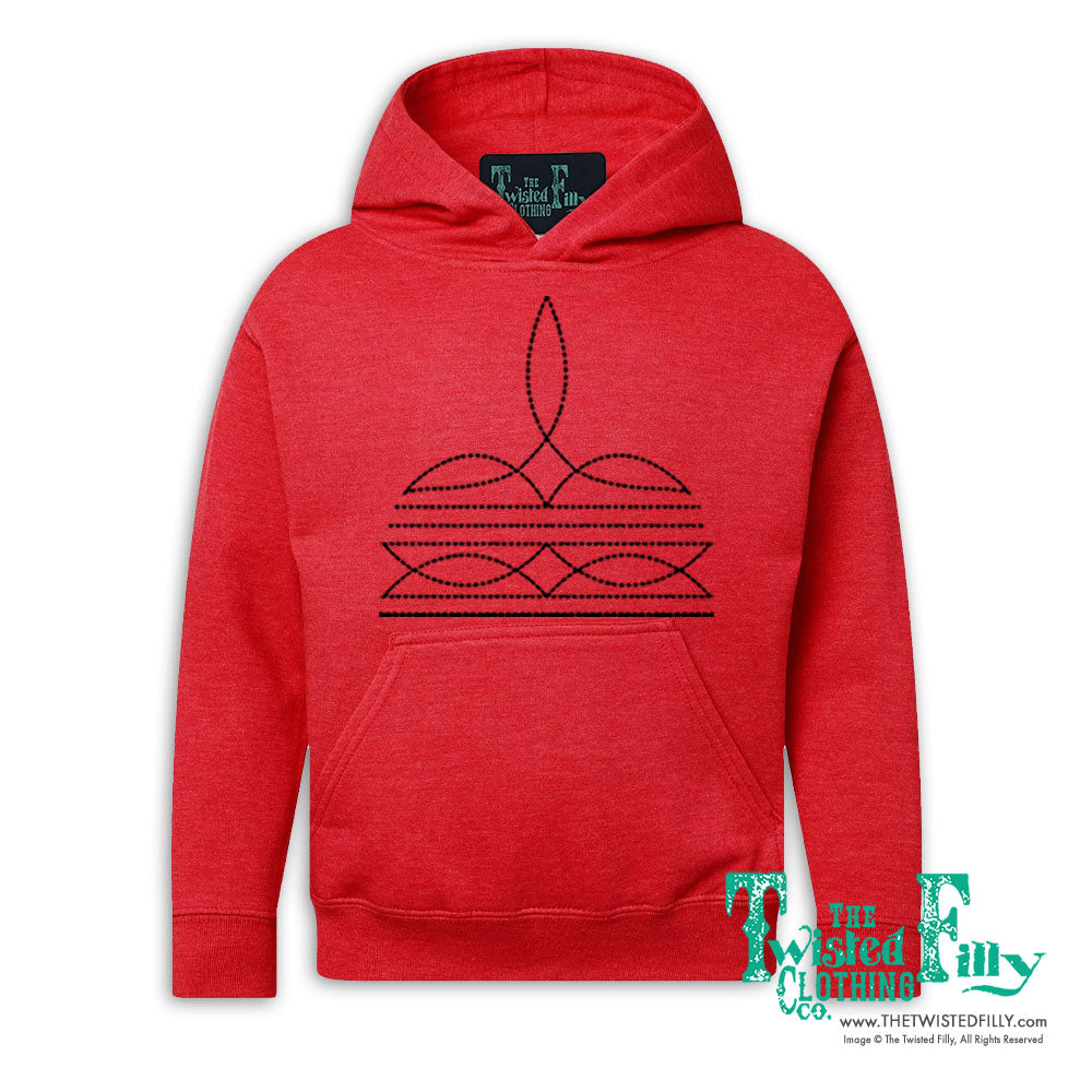 Boot Stitch - Youth Hoodie (7pcs)