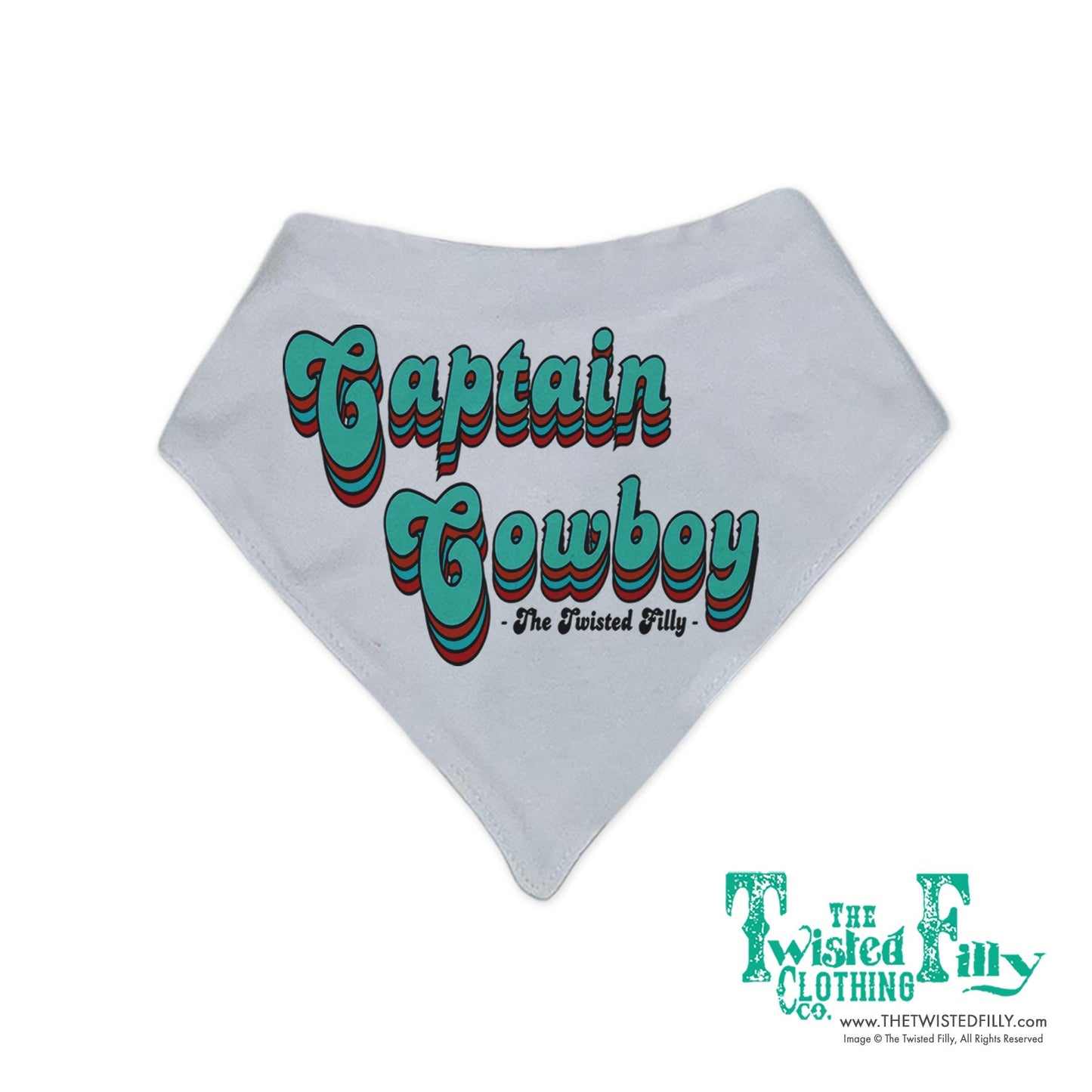 Captain Cowboy - Infant Bandana Bib (3pcs)