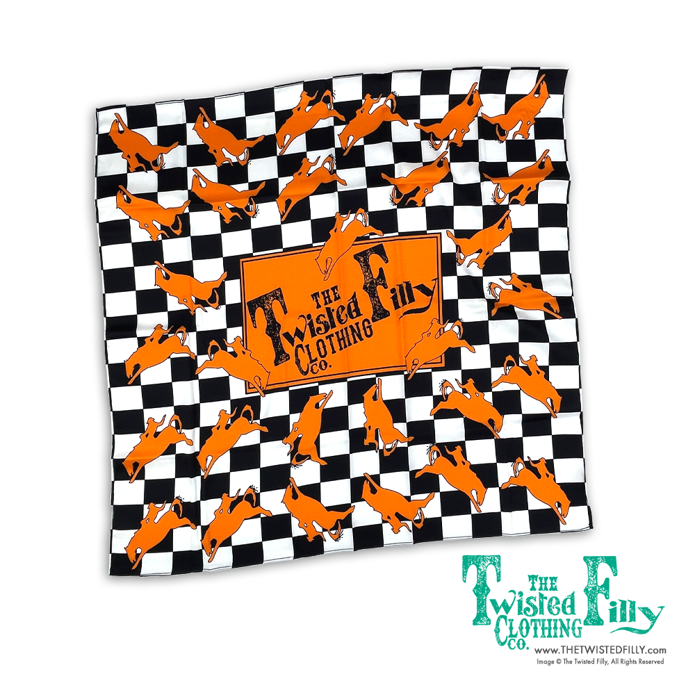 Wild Rags - Infant/Toddler - Checkered Neon Rodeo