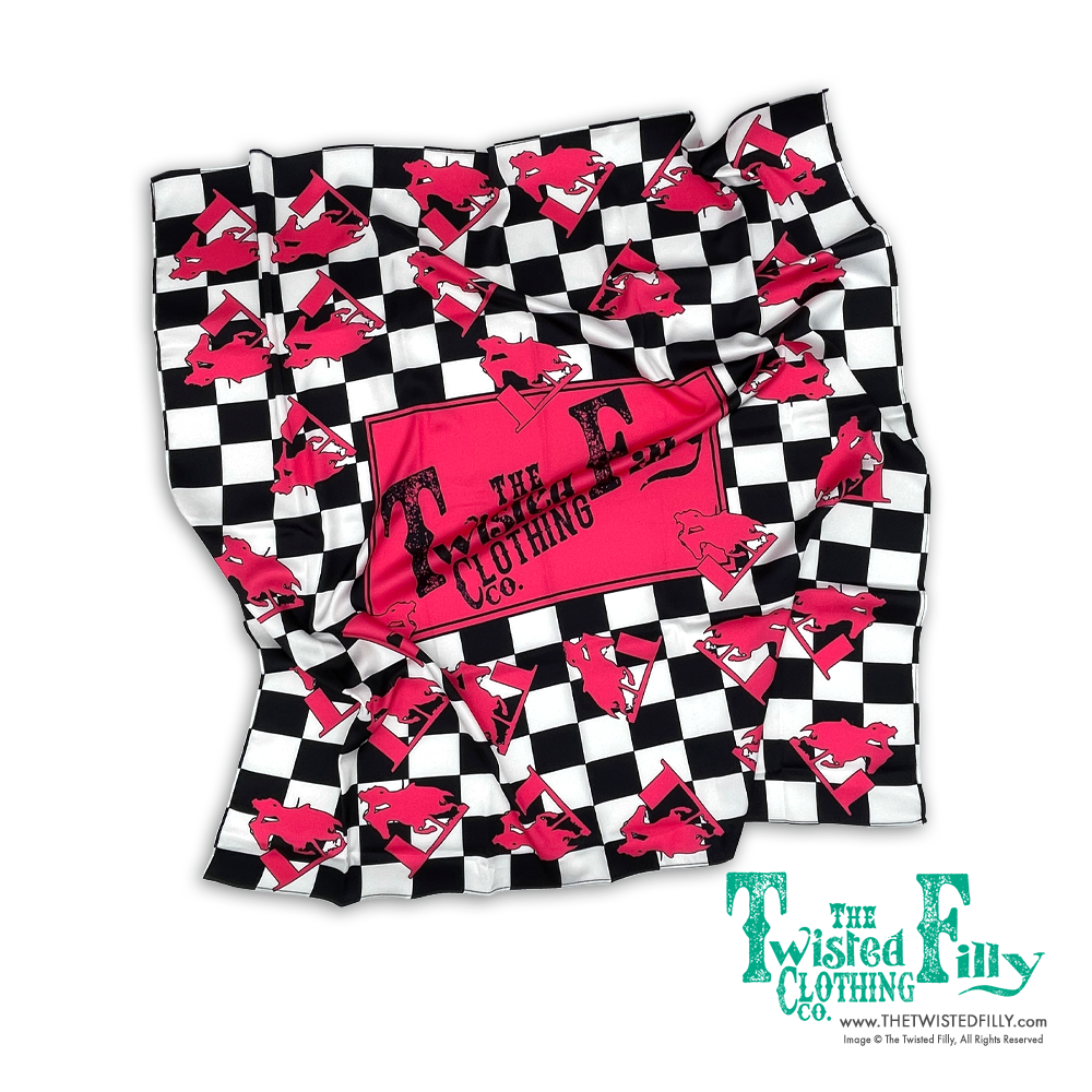 Wild Rags - Infant/Toddler - Checkered Neon Rodeo