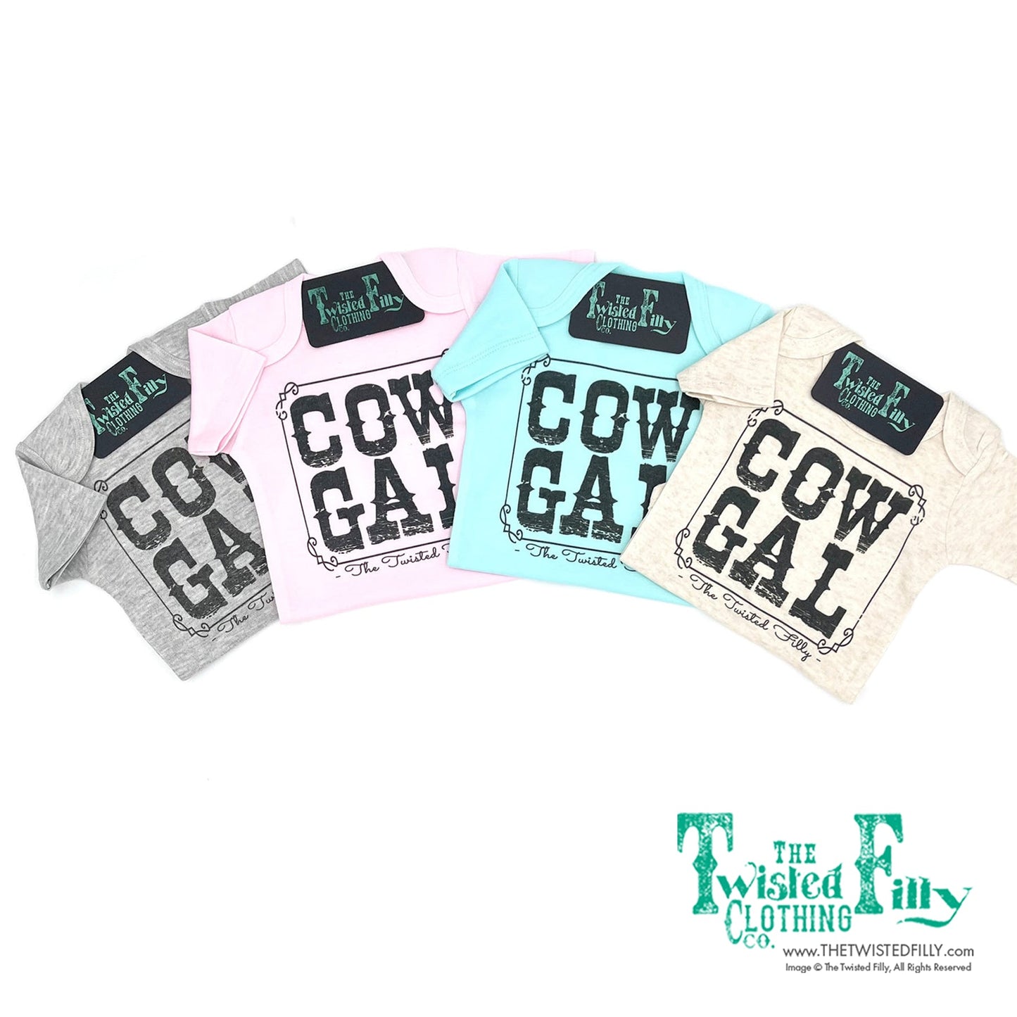 Cow Gal - Infant One Piece (6pcs)