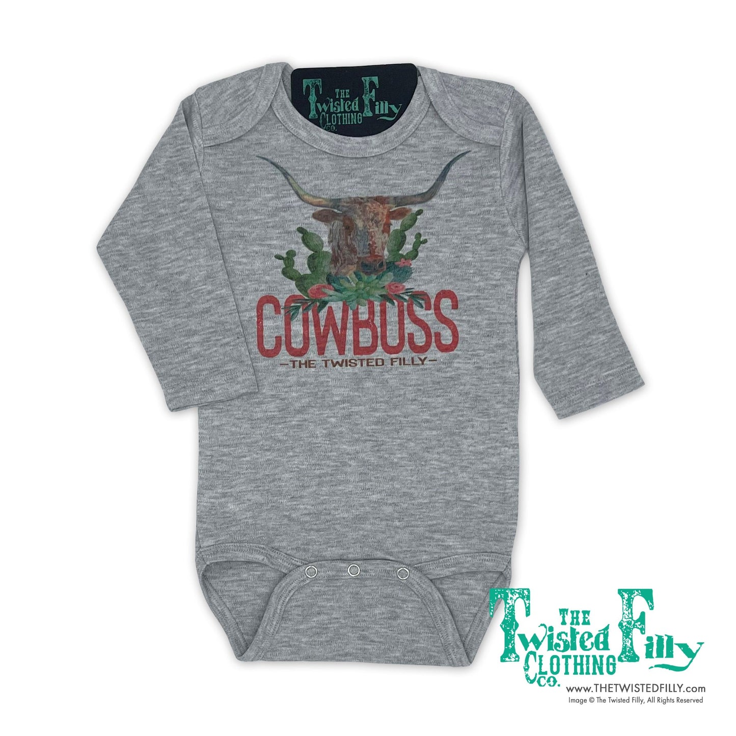 Cowboss - L/S Infant One Piece (6pcs)