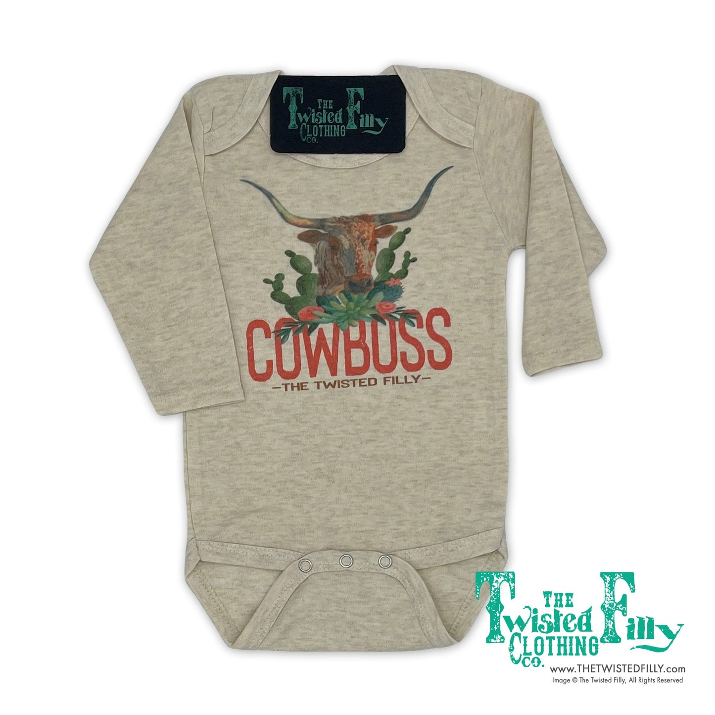 Cowboss - L/S Infant One Piece (6pcs)