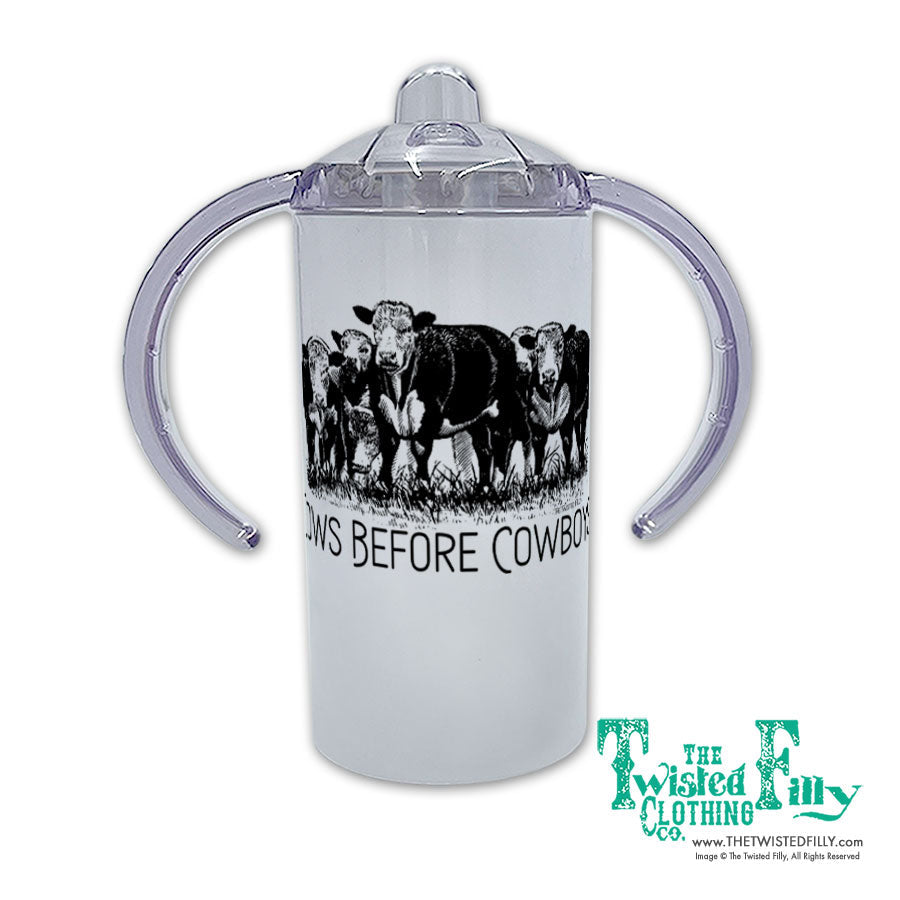 Cows Before Cowboys Sippy (2pcs)