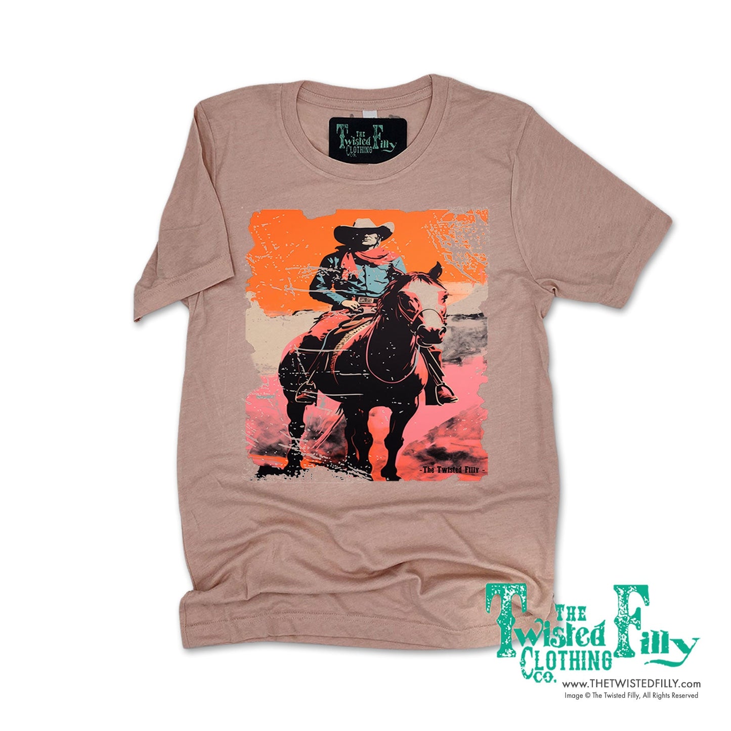 Desert Cowboy - Adult Crew Neck Unisex Tee