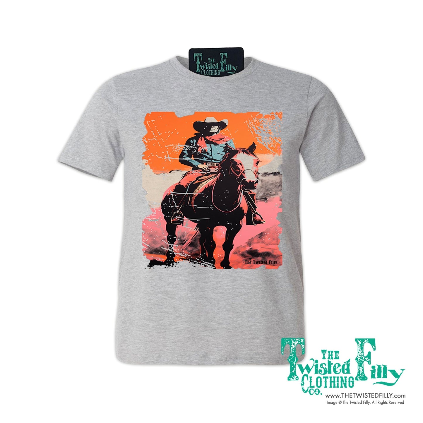 Desert Cowboy - Adult Crew Neck Unisex Tee