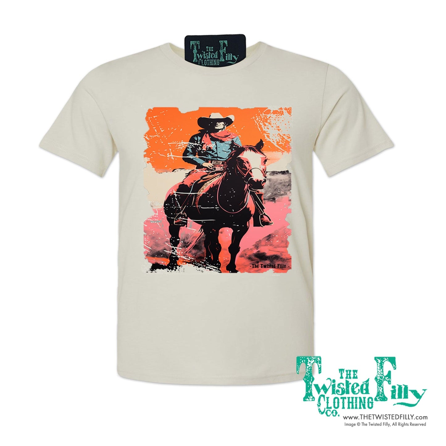 Desert Cowboy - Adult Crew Neck Unisex Tee