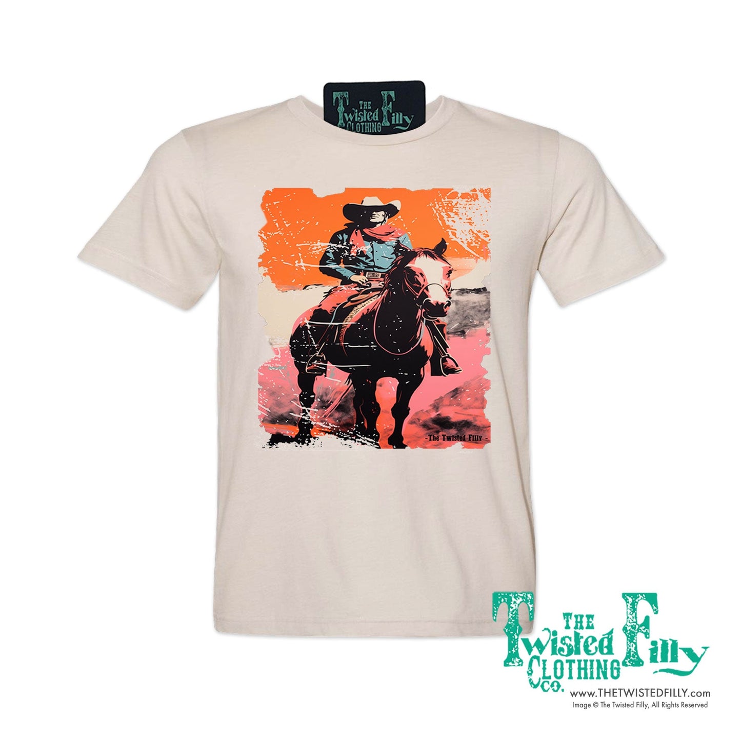 Desert Cowboy - Adult Crew Neck Unisex Tee