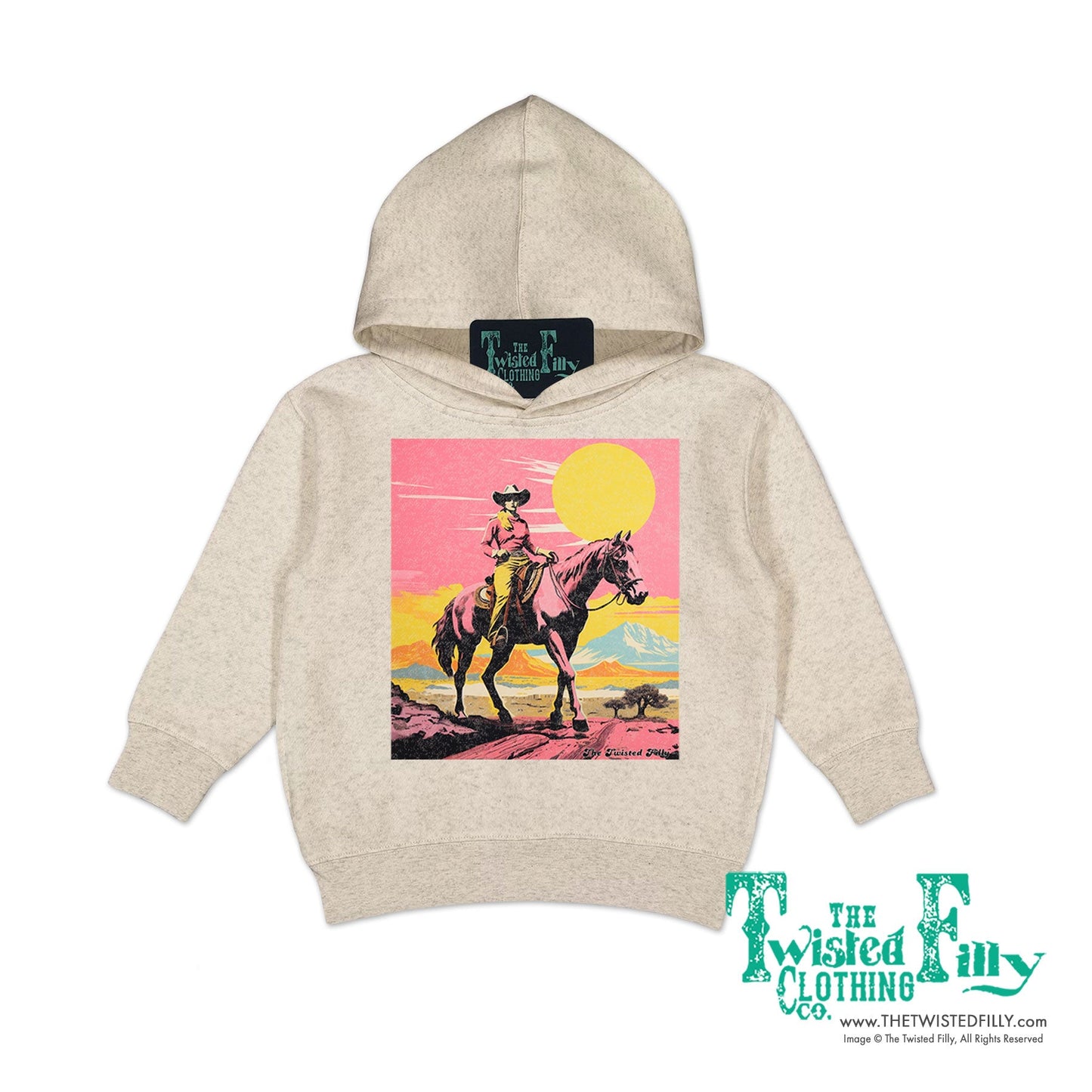 Desert Cowgirl - Toddler Hoodie (6 Pcs)