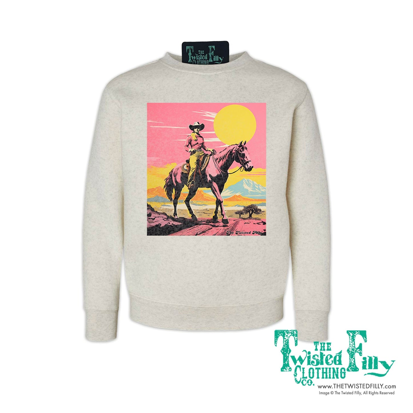 Desert Cowgirl - Toddler Sweatshirt (6pcs)