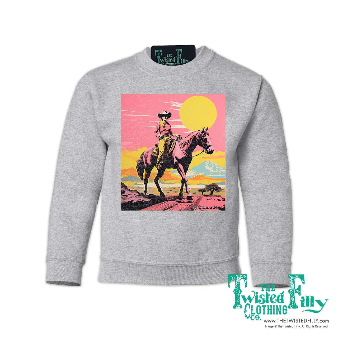 Desert Cowgirl - Youth Sweatshirt (7pcs)