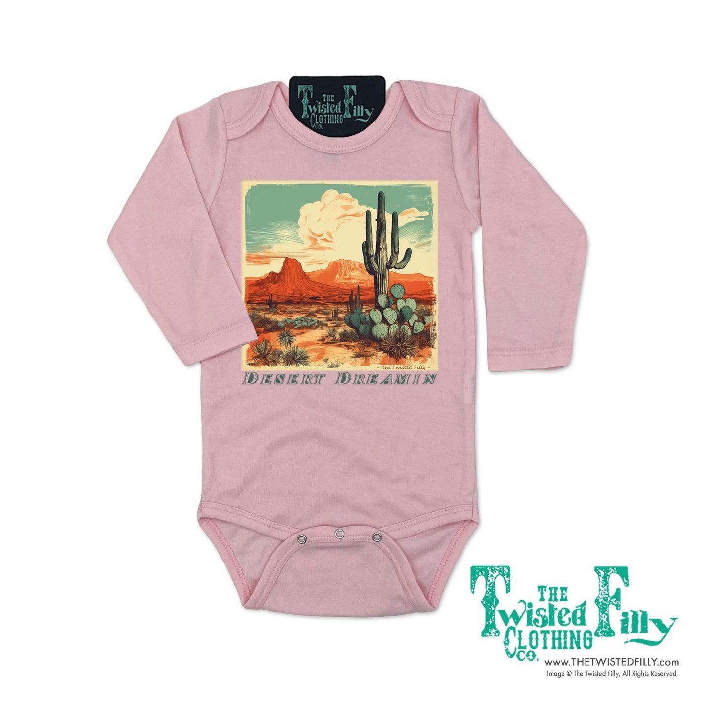 Desert Dreamin' - L/S Infant One Piece (6pcs)