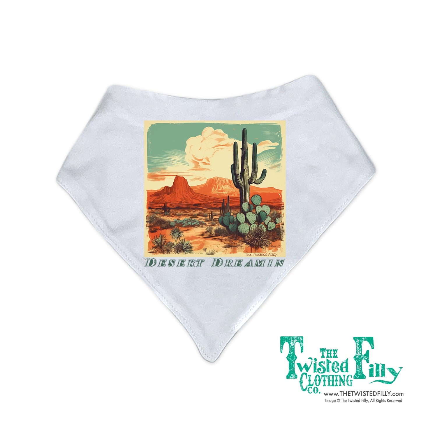 Desert Dreamin' - Infant Bandana Bib (3pcs)