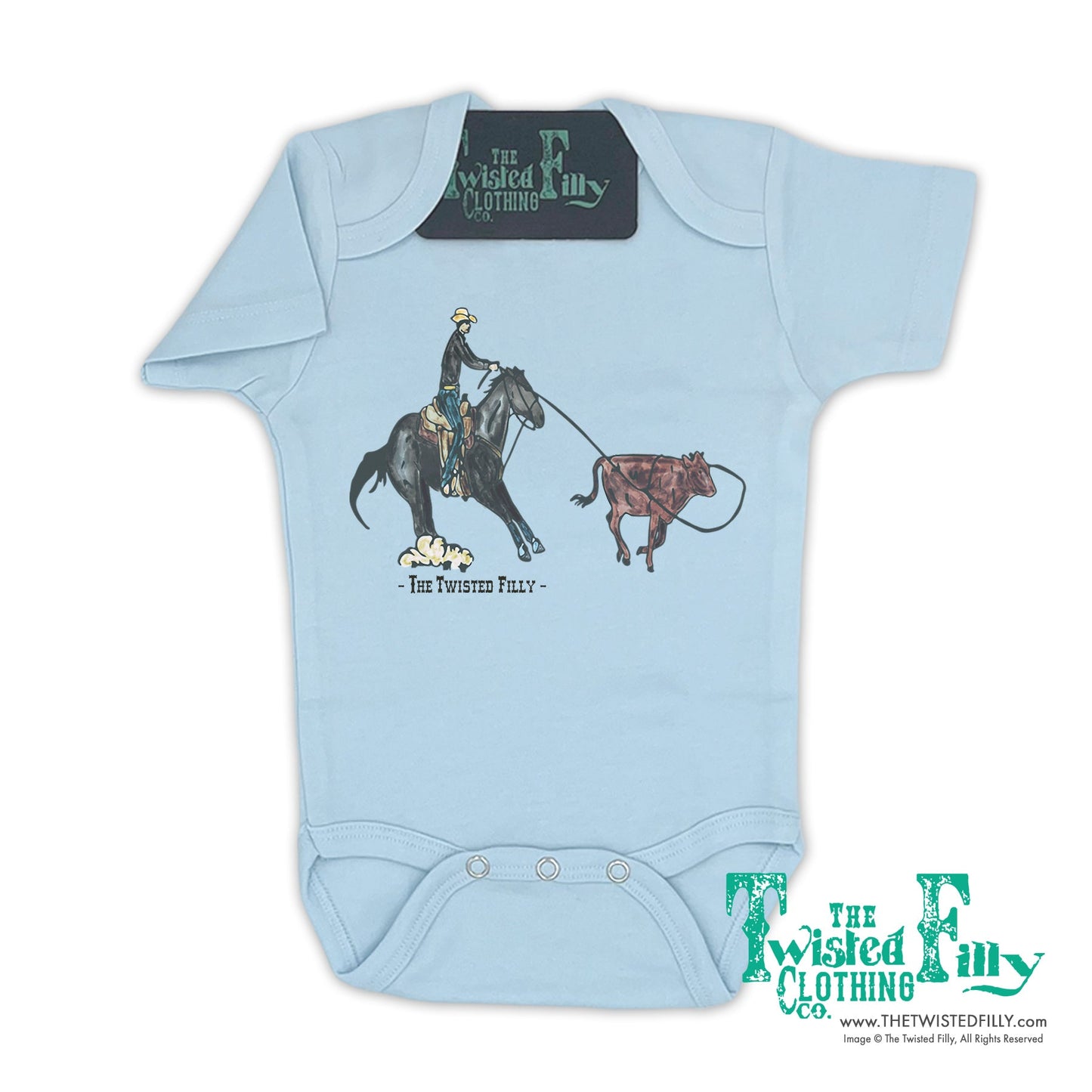 End Of The Line Calf Roper - S/S Infant One Piece (6 Pcs)