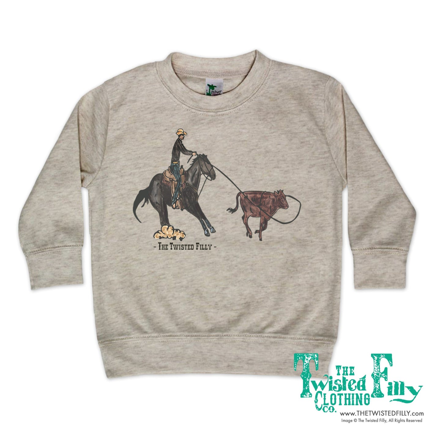 End Of The Line Calf Roper - Youth Pullover (7 Pcs)