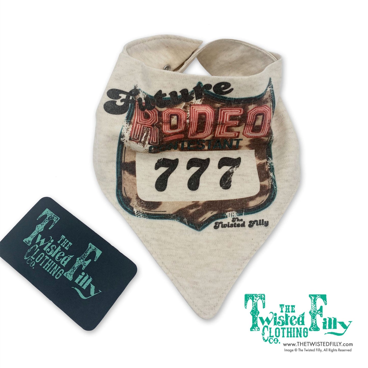 Future Rodeo Contestant - Bandana Bib (3pcs)