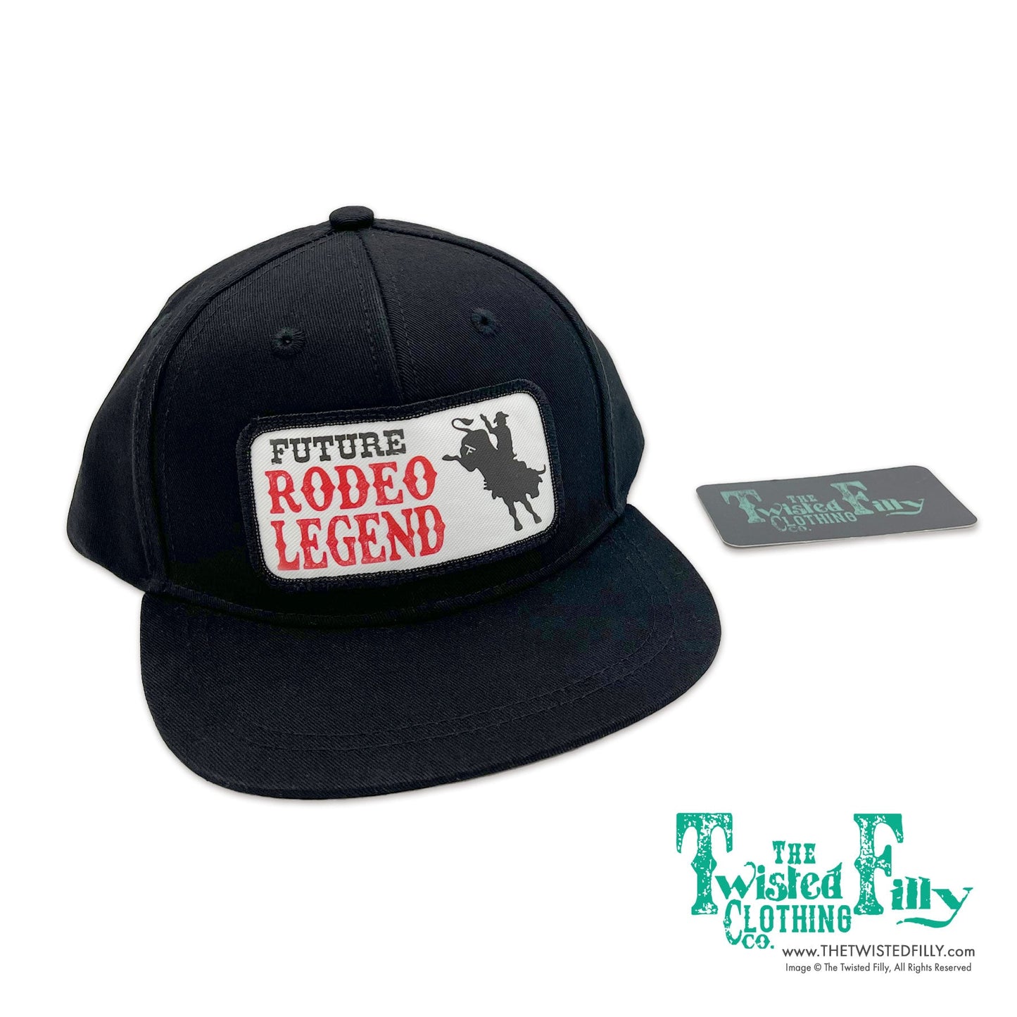 Future Rodeo Legend - Bull Rider or Bronc Rider Hats (2pcs)