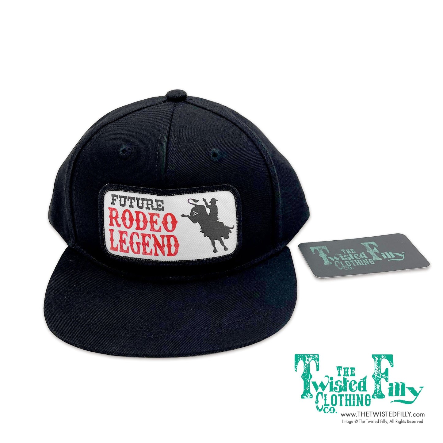 Future Rodeo Legend - Bull Rider or Bronc Rider Hats (2pcs)