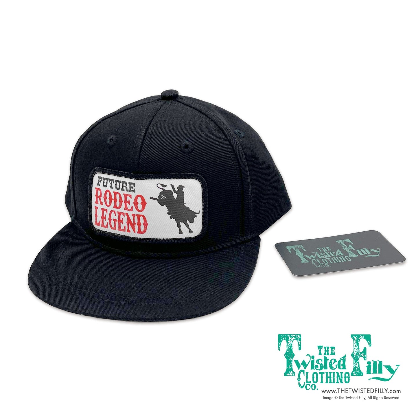 Future Rodeo Legend - Bull Rider or Bronc Rider Hats (2pcs)