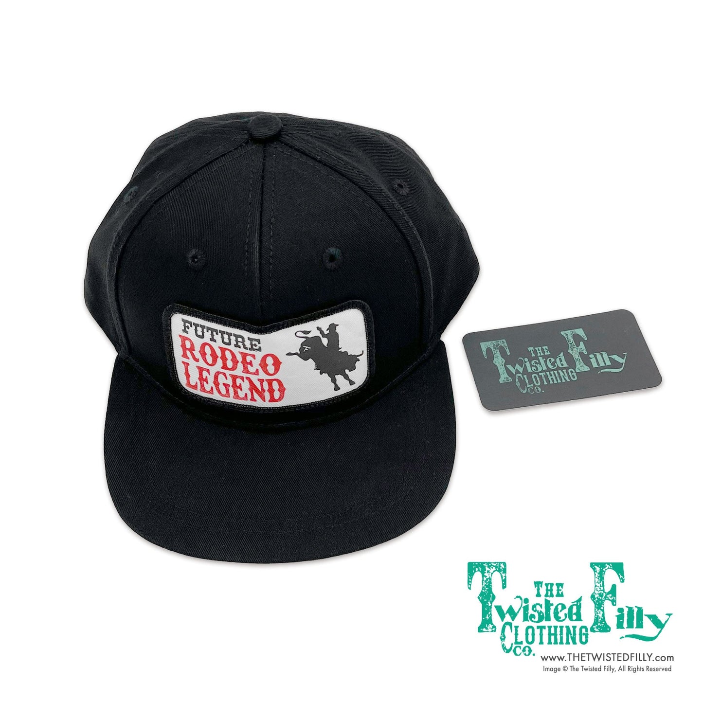 Future Rodeo Legend - Bull Rider or Bronc Rider Hats (2pcs)