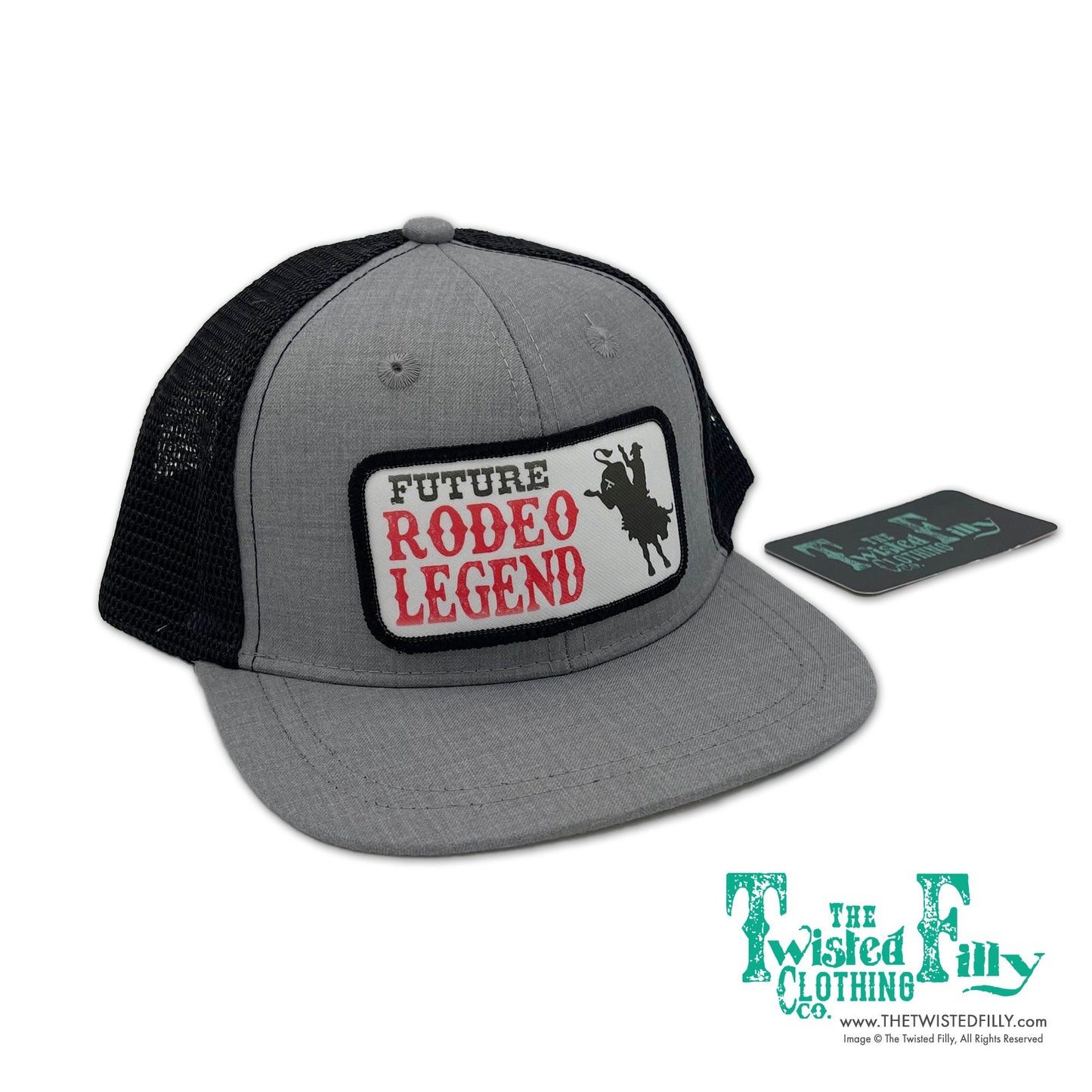 Future Rodeo Legend - Bull Rider or Bronc Rider Hats (2pcs)
