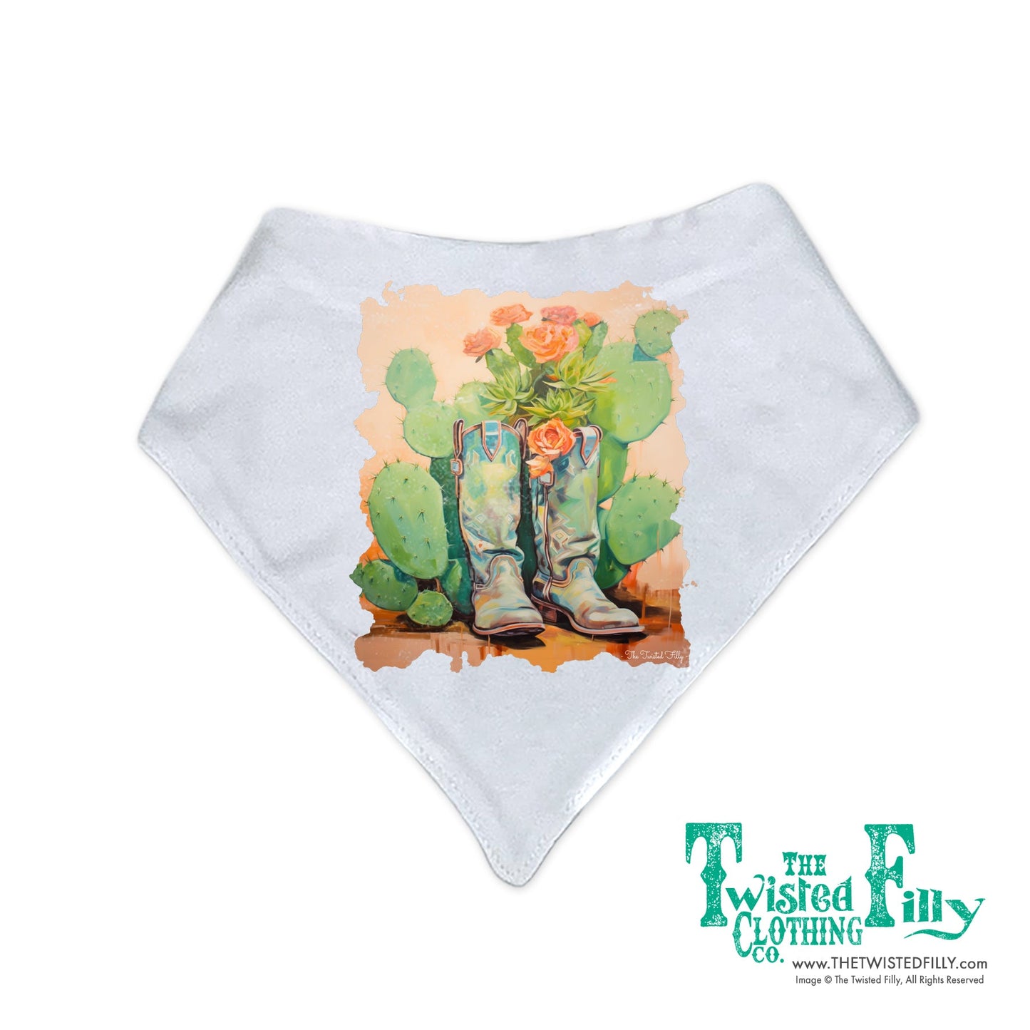 The Garden Boots - Infant Bandana Bib (3pcs)