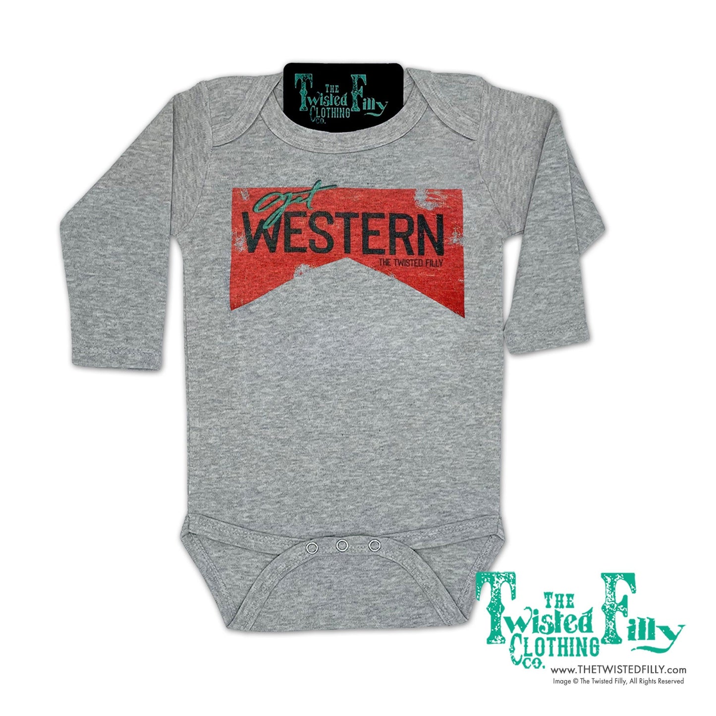 Get Western - L/S Infant One Piece (6pcs)
